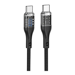 USB кабель Hoco U115, Type-C, 1.2 м., Черный