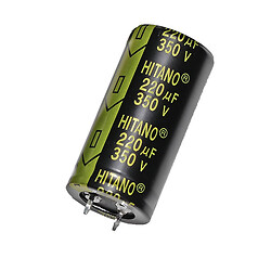 Электролитический конденсатор 2200uF 63V EHL 35x25mm (EHL222M63BD-Hitano), 2200 мф, 63 В