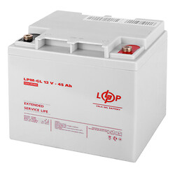 Аккумулятор LogicPower 12V 45AH GEL