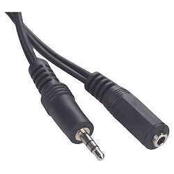 AUX кабель Cablexpert CCA-423-5M, 3,5 мм., 5.0 м., Чорний