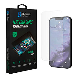 Защитное стекло Apple iPhone 14, BeCover Clear, Прозрачный