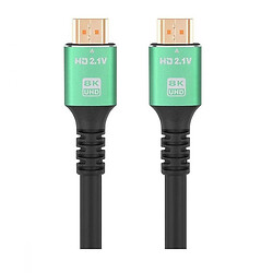 Кабель HDMI - HDMI 2.1V, 1.5 м., Чорний