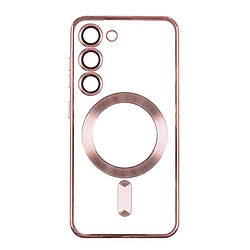 Чохол (накладка) Samsung G996 Galaxy S21 Plus, Metallic Full Camera, Rose Gold, MagSafe, Рожевий