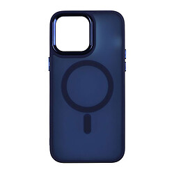 Чохол (накладка) Apple iPhone 12 / iPhone 12 Pro, Color Chrome Case, Dark Blue, MagSafe, Синій