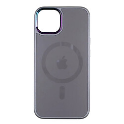 Чохол (накладка) Apple iPhone 14, Foggy, MagSafe, Сірий