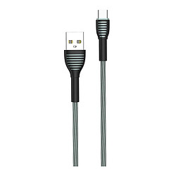 USB кабель ColorWay CW-CBUC041-GR, Type-C, 1.0 м., Сірий