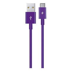 USB кабель Ttec 2DK12MR, Type-C, 1.2 м., Фиолетовый