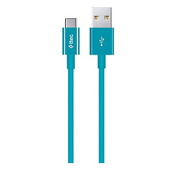 USB кабель Ttec 2DK12TZ, Type-C, 1.2 м., Бирюзовый