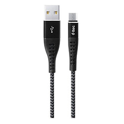 USB кабель Ttec 2DKX03MS, MicroUSB, 1.5 м., Чорний