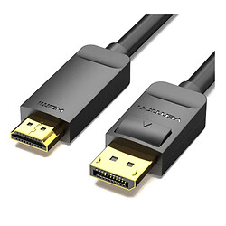 Кабель Vention HAGBJ, DisplayPort, HDMI, 5.0 м., Черный