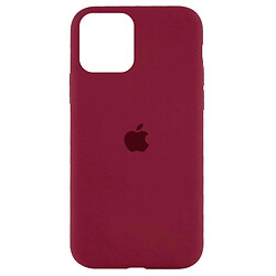 Чохол (накладка) Apple iPhone 12 Pro Max, Original Soft Case, Plum, Бордовий