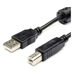 Кабель Atcom, Micro-B, USB, 1.8 м., Черный