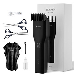Машинка для стрижки Xiaomi Enchen Boost Black Set, Чорний