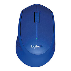 Миша Logitech M330 Silent Plus, Синій