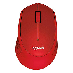 Мышь Logitech M330 Silent Plus, Красный