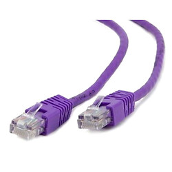 Патч-корд Cablexpert PP12-0.25M/V, 0.25 м., Фиолетовый