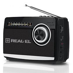 Радіоприймач REAL-EL X-510, Чорний