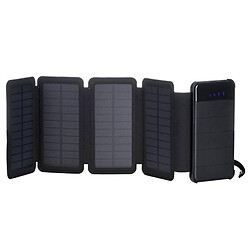 Портативная батарея (Power Bank) 2E 2E-PB814-BLACK Solar, 8000 mAh, Черный