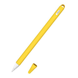 Чехол (накладка) Apple Pencil 2, Goojodoq, Желтый