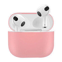 Чохол (накладка) Apple AirPods 3 / AirPods 4 mini, BeCover, Рожевий