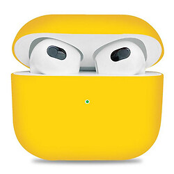 Чехол (накладка) Apple AirPods 3 / AirPods 4 mini, BeCover, Желтый