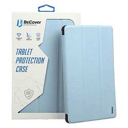 Чохол книжка) Samsung X200 Galaxy Tab A8 10.5 2021 / X205 Galaxy Tab A8 10.5 2021, BeCover Soft Edge, Light Blue, Синій