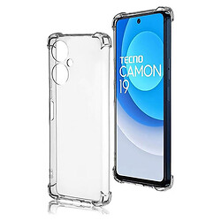 Чехол (накладка) Tecno Camon 19, BeCover Anti-Shock, Прозрачный