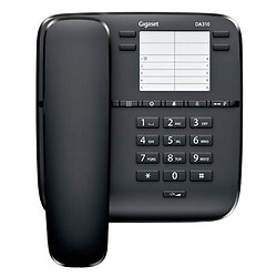Проводной телефон Gigaset DA310, Черный