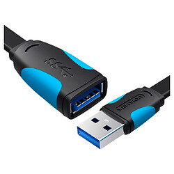 USB подовжувач Vention VAS-A13-B150, 1.5 м., Чорний