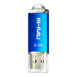 USB Flash Hi-Rali Rocket, 2 Гб., Синій