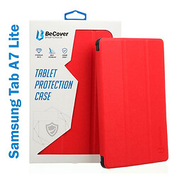 Чехол (книжка) Samsung T220 Galaxy Tab A7 Lite / T225 Galaxy Tab A7 Lite, BeCover Smart, Красный