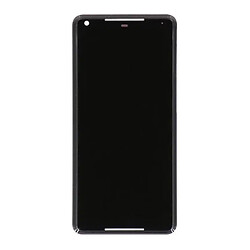 Дисплей (екран) Google PIXEL 2 XL, High quality, З сенсорним склом, Без рамки, Чорний