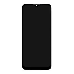 Дисплей (екран) Motorola XT2055 Moto G8 Power Lite, Original (100%), З сенсорним склом, З рамкою, Чорний
