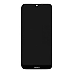 Дисплей (екран) Nokia 1.3 Dual Sim, Original (PRC), З сенсорним склом, Без рамки, Чорний