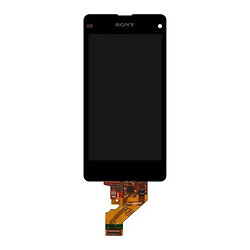 Дисплей (экран) Sony D5502 Xperia Z1 Compact / D5503 Xperia Z1 Compact, High quality, С сенсорным стеклом, Без рамки, Черный