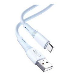 USB кабель XO NB225, Type-C, 1.0 м., Блакитний