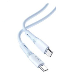 USB кабель XO NB-Q226B, Type-C, 1.0 м., Блакитний
