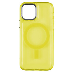 Чехол (накладка) Apple iPhone 12 / iPhone 12 Pro, Lollipop, MagSafe, Желтый