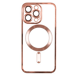 Чехол (накладка) Apple iPhone 13 Pro Max, Metallic Full Camera, MagSafe, Rose Gold, Розовый