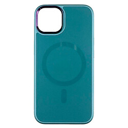 Чохол (накладка) Apple iPhone 13 Pro, Foggy, MagSafe, Зелений