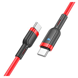 USB кабель Hoco U117, Type-C, 1.2 м., Червоний