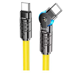 USB кабель Hoco U118, Type-C, 1.2 м., Жовтий