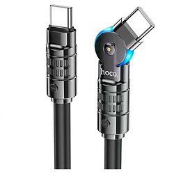 USB кабель Hoco U118, Type-C, 1.2 м., Чорний