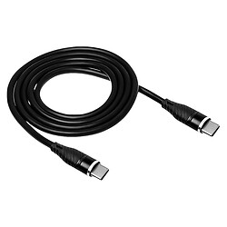 USB кабель Walker C735, Type-C, 1.0 м., Чорний