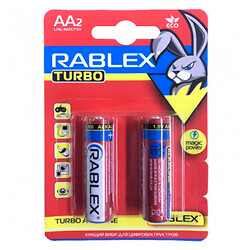 Батарейка Rablex LR6/AA Turbo