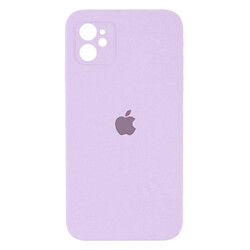 Чохол (накладка) Apple iPhone 12, Original Soft Case, Glycine, Фіолетовий