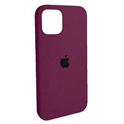 Чохол (накладка) Apple iPhone 15 Pro Max, Original Soft Case, Бордовий