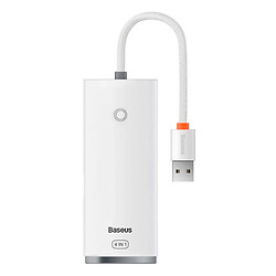 USB Hub Baseus WKQX030002 Lite Series, USB, Сірий