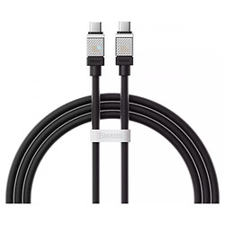 USB кабель Baseus CAKW000201 CoolPlay, Type-C, 1.0 м., Чорний