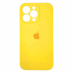 Чохол (накладка) Apple iPhone 15 Pro Max, Original Soft Case, Жовтий